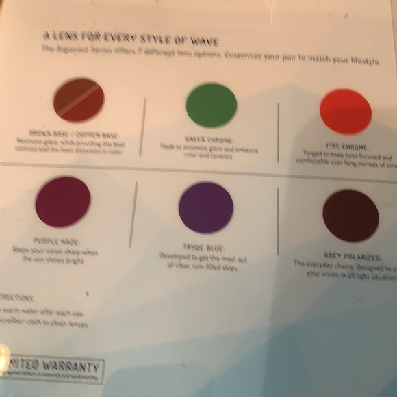 New Hoven Vision Argonaut floatable polarized sunglasses. - Picture 5 of 10